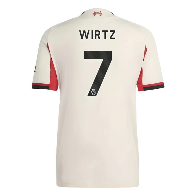 Liverpool Away Jersey 2025-20 Wirtz 7 L S