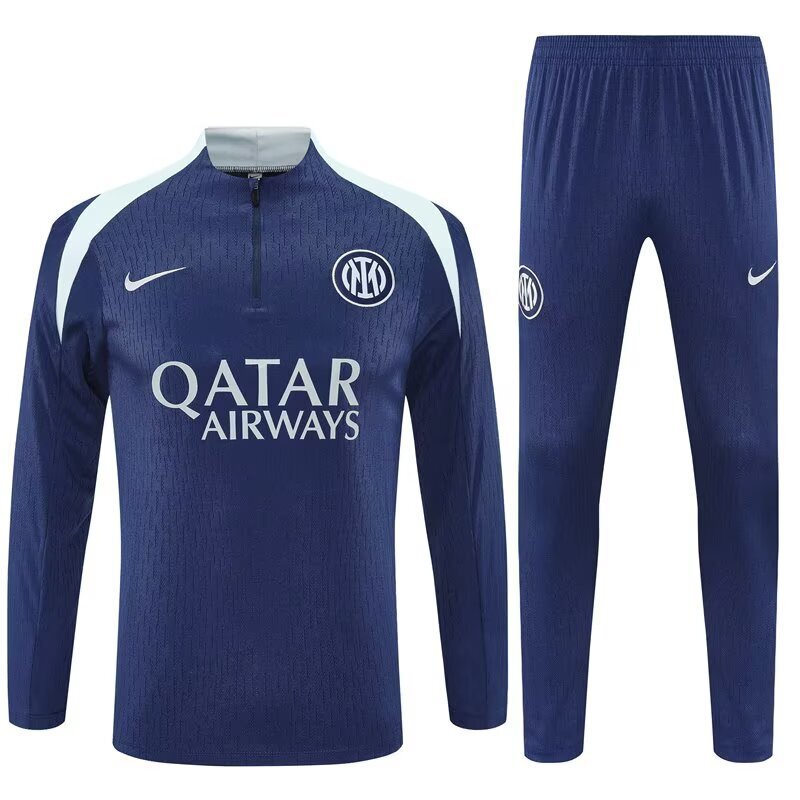 2526 Inter Milan Tracksuit - Blue - Official Replica 8376