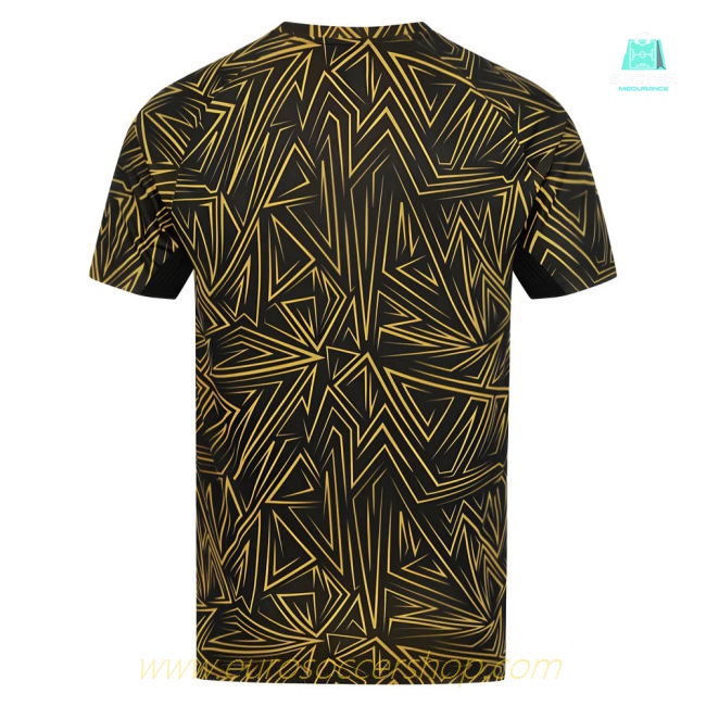 2025-2026 Wolves Home Pre-Match Shirt (Black) (Arokodare 14)