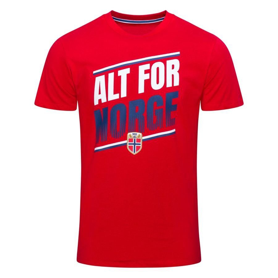 ALT FOR NORGE T-Shirt - Red Adult