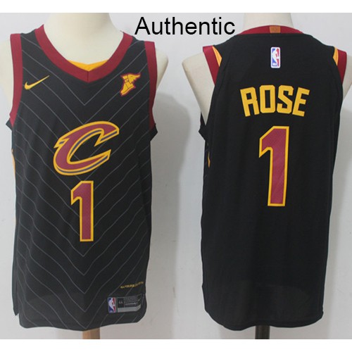 Black Nike Cleveland Cavaliers #1 Clippers Jersey - Material