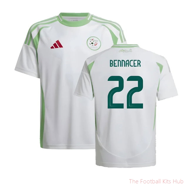 2024-2025 Algeria Home Shirt (Kids) (Bennacer 22)