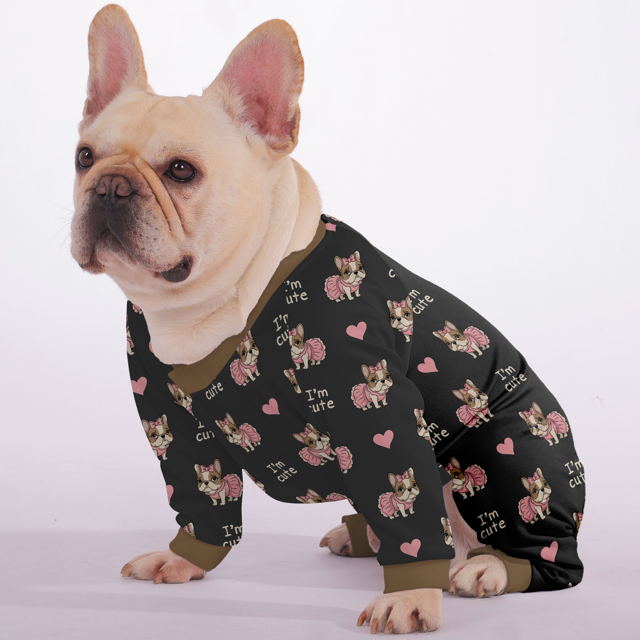 I'm cute - Frenchie Pajamas – Ultra-Soft, Cozy, & Adorably Stylish