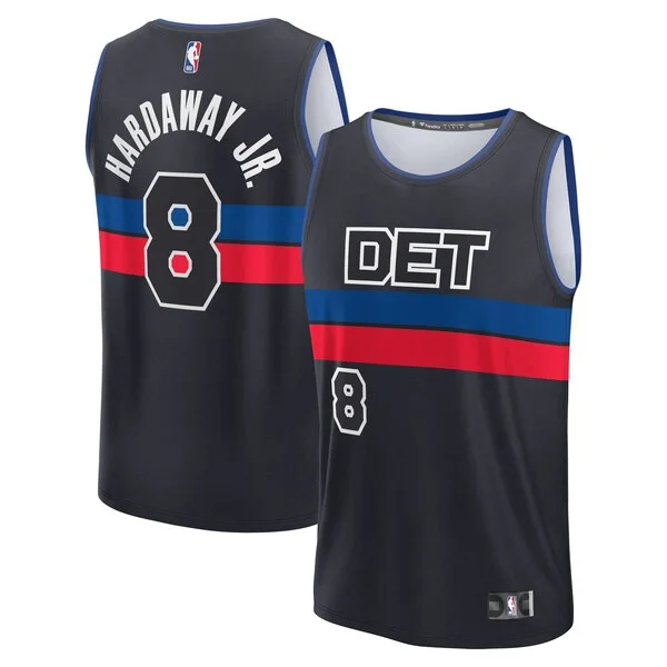 Tim Hardaway DET Fast Break Jersey - official retro - Black workout