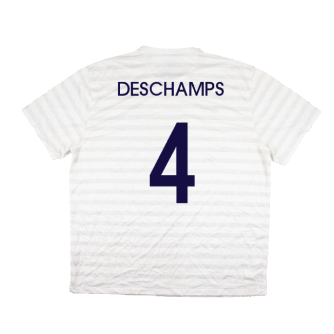 France Soccer Team Rare Piece Away Collector Jersey (Deschamps 4)