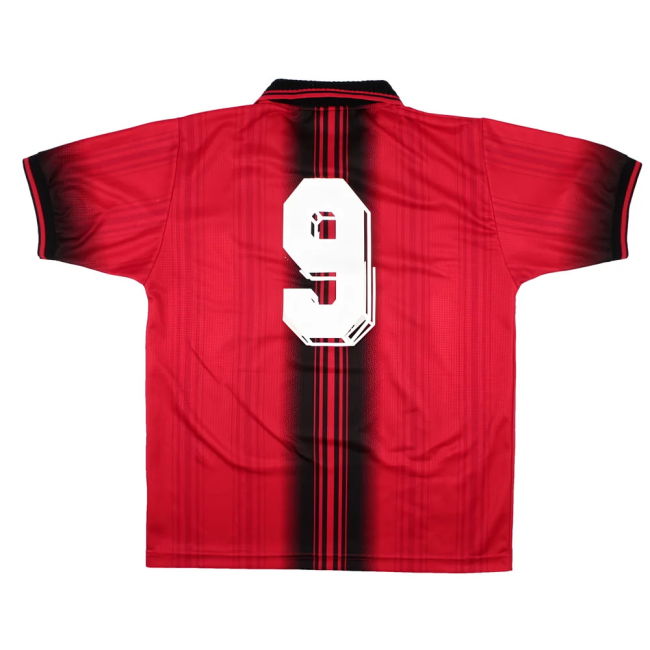 Authentic Red And Blacks Away Uniform A. Milan #1997 Current Sea (v2)