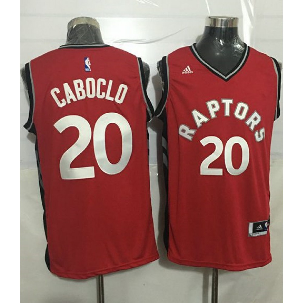 Collector's Item Rare Men's Toronto Raptors #20 Bruno Red Basketball Jersey