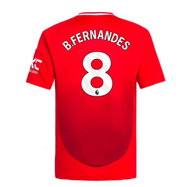 2024-2025 Man Utd Product (B.Fernandes 8) | Premium | Premium Quality