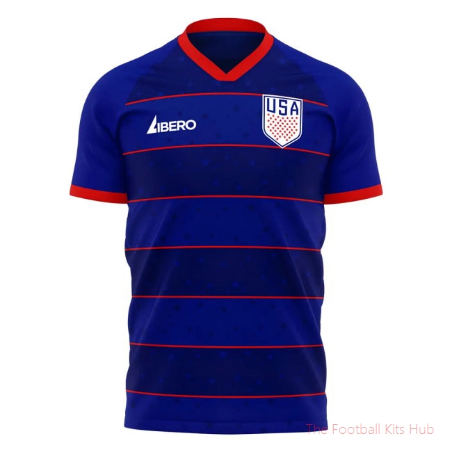 United States 2025-2026 Away Concept Football Kit (Libero)