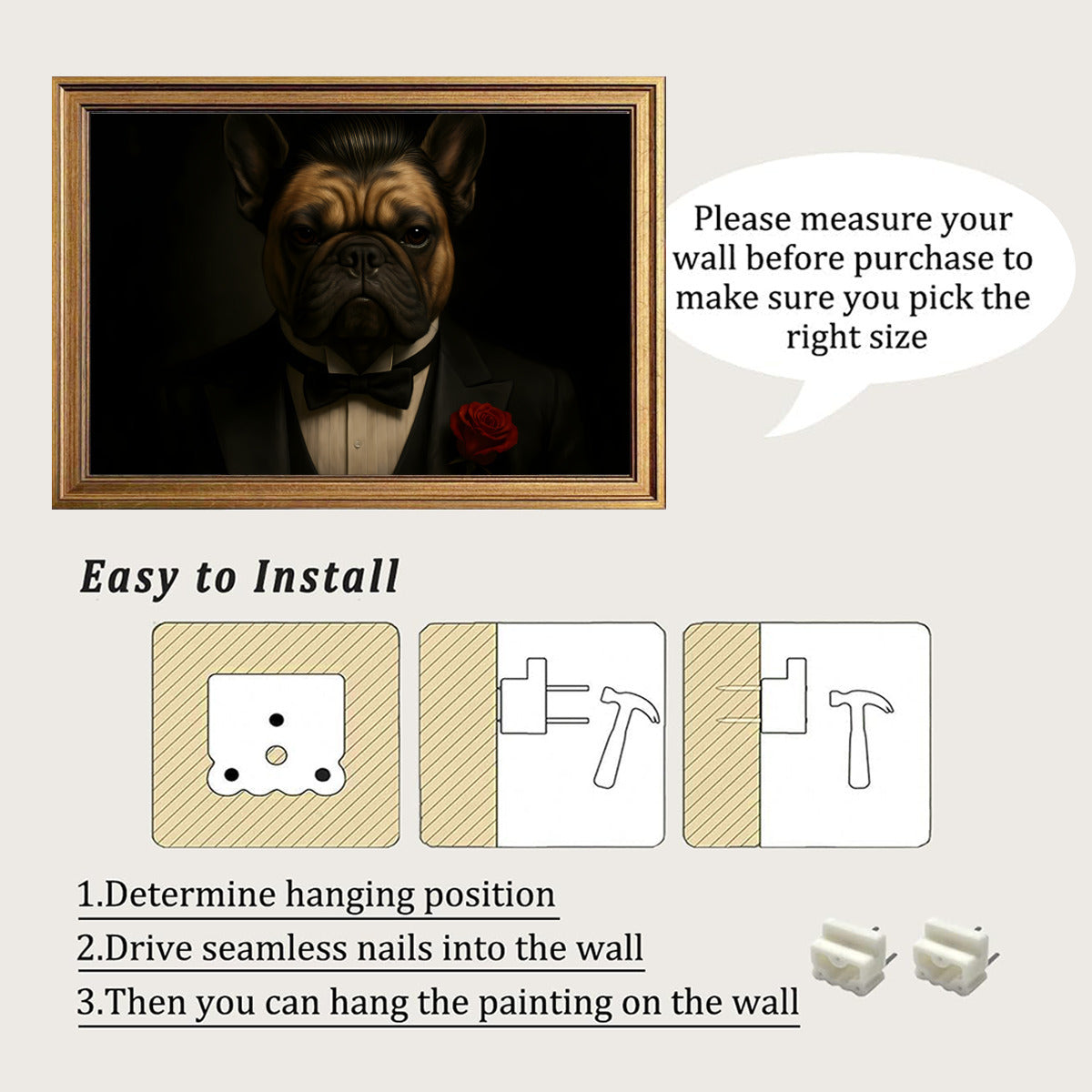 Pablo - Dog Owner Framed Poster • Wall Decoration Indoor Comfort