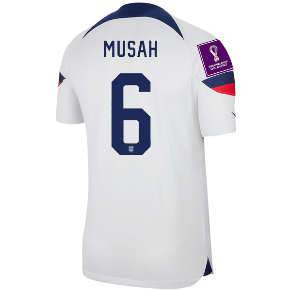 USA 2022-2023 FIFA World Cup Home Football Jersey –  Edition S