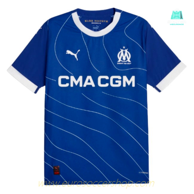 2023-2024 Marseille Away Shirt (Aubameyang 10)