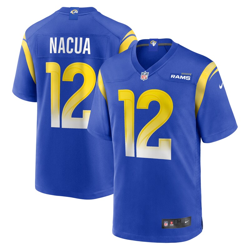 None Puka Nacua LA Rams Sleek Game-Ready Jersey Game Day Wear