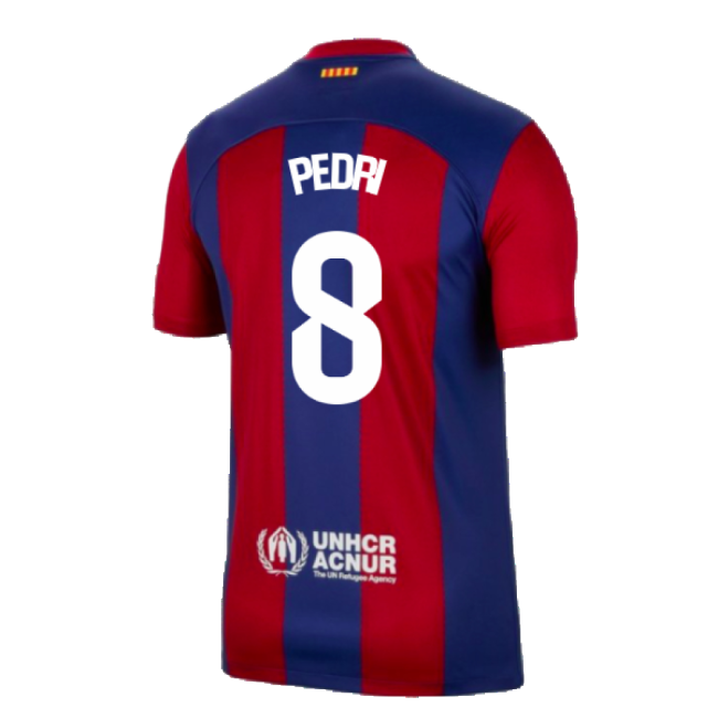 Performance Premium 2023-2024 Barcelona Home Shirt (Pedri 8)