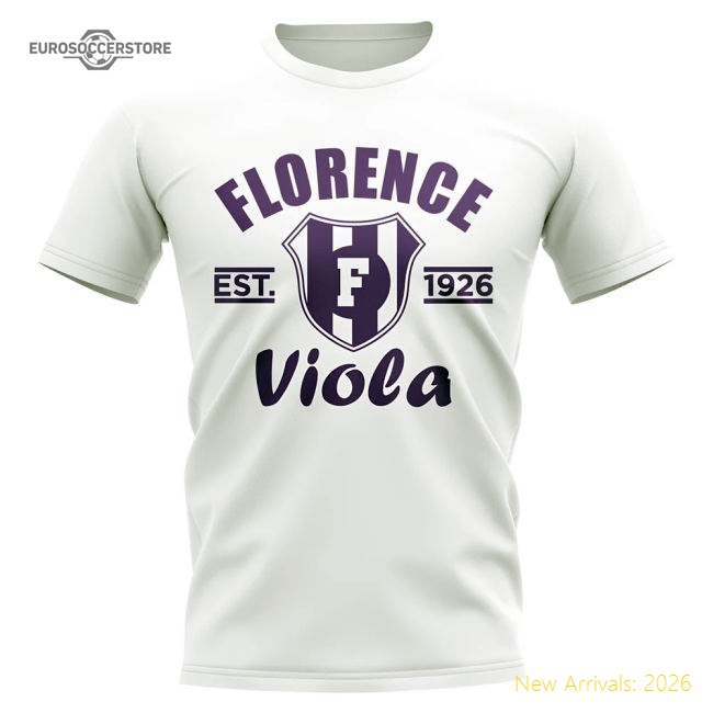Premium Fiorentina Established Football T-Shirt (White)