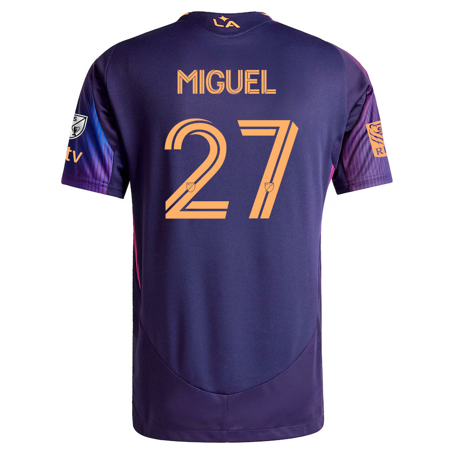 LA Galaxy Sponsor 2025-2026 UCL Away Jersey – Authentic Shirt