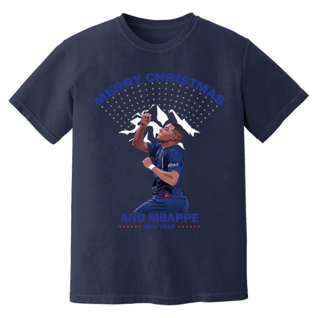 Authentic Kylian Mbappe Christmas Breathable Authentic Championship
