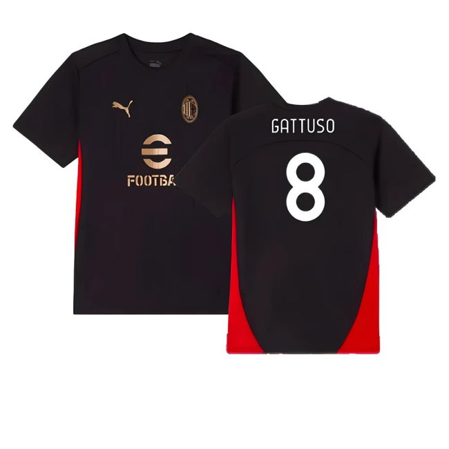Rossoneri Training Jersey F. Tomori #23 Vintage Official Merchan (v8)