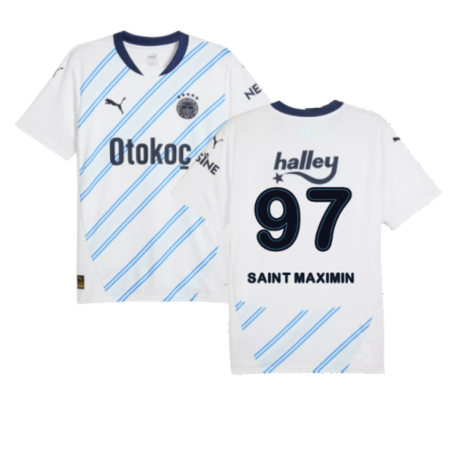 High Quality 2024-2025 Football Club Away Away Saint Maximin 97 With