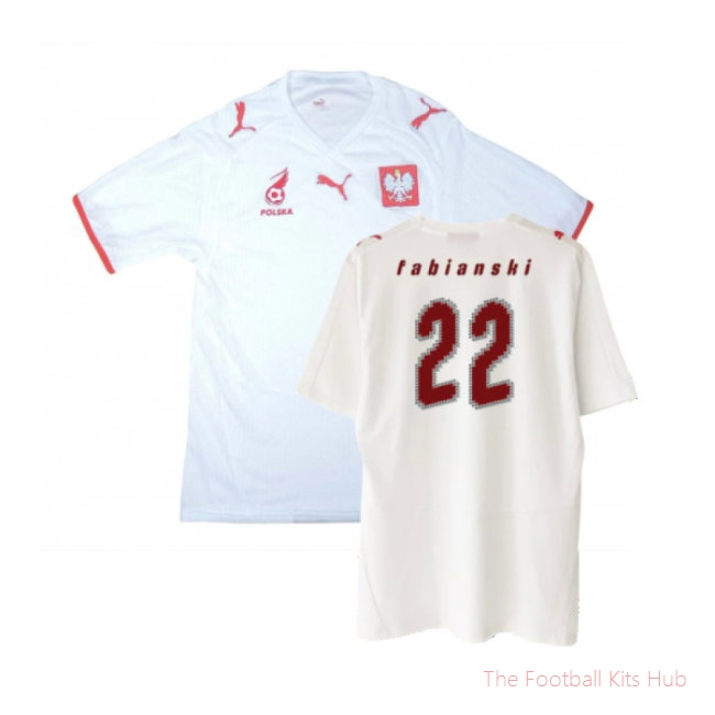 Poland 2008-09 Home Shirt (XXL) (Excellent) (Fabianski 22)