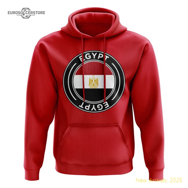 Official Egypt Football 20242025 Regular Hoodie Sleek Contemporary