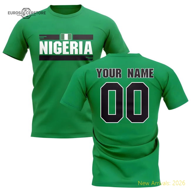 Official Personalised Nigeria 20242025 Regular Jersey (