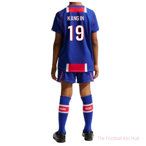 Team PSG Home Little Boys 2026-2027 Mini Kit (Kang In 19)