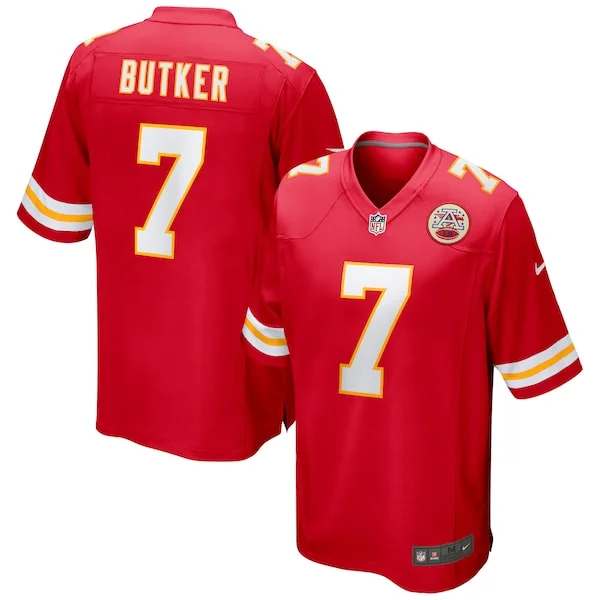 Performance Kansas City Chiefs Game Jersey - Premium Red NFL Fan Je...