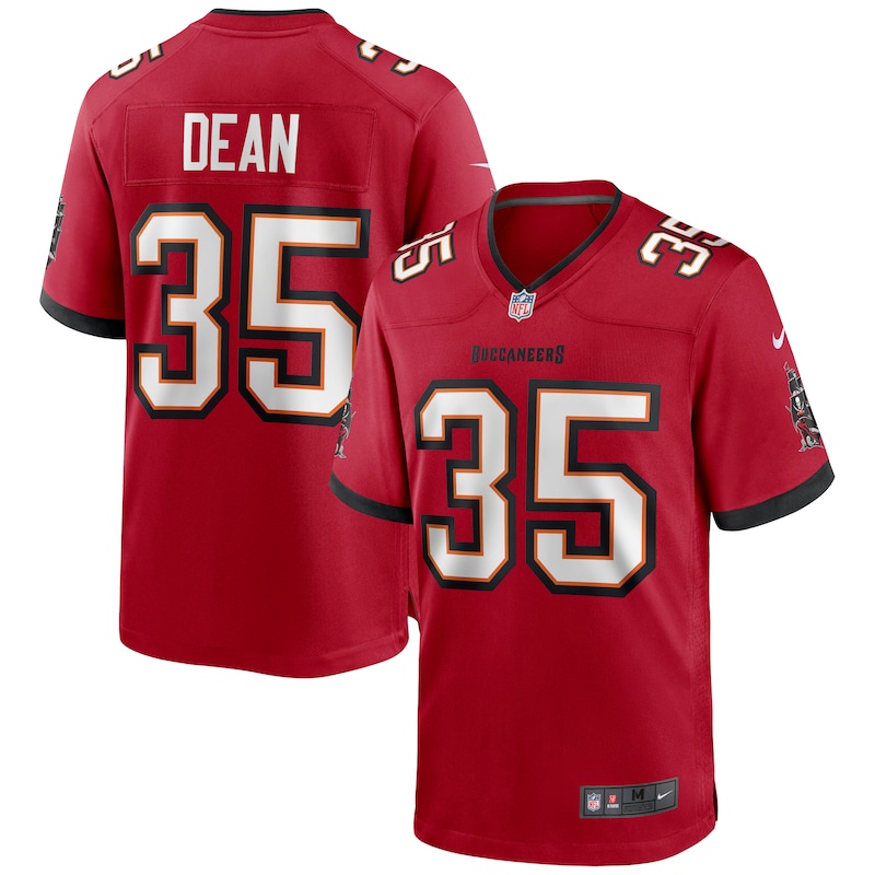 None Jamel Dean TB Buccaneers Retro Great Value Jersey Football Appare