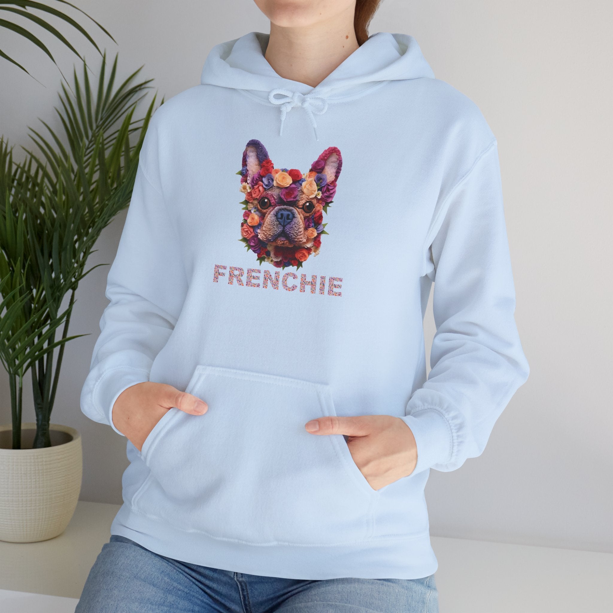 French Bulldog Themed Unisex Hoodie Frenchie Themed Wear | Unique Design
