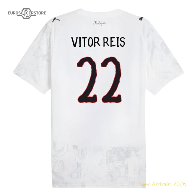 2025-2026 Manchester Kidsuper X City Cwc Jersey (White) (Vitor Reis 22)