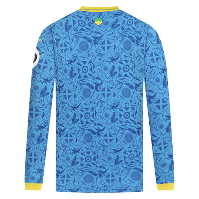 2025-2026 Wolves Long Sleeve Third Shirt | Must-Have | Breathable