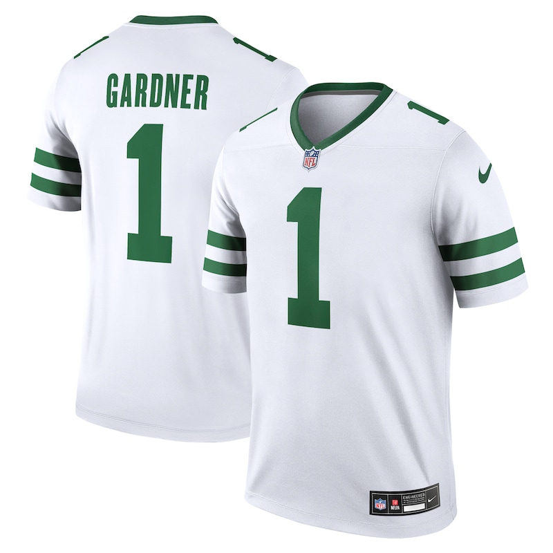 None Ahmad Sauce Gardner NY Jets Powerful Durable Jersey Game Day Wear