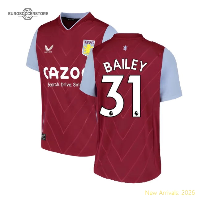 High-quality Kids Football Team Bailey Jersey 2022-2023 Quick-dry