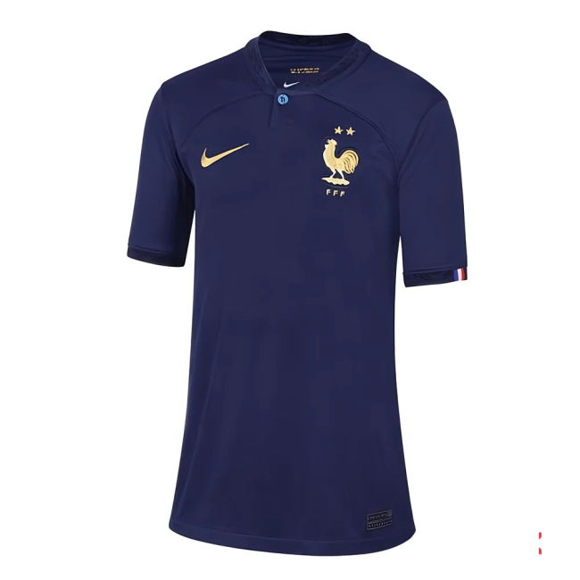 Authentic 2022-2023 France Home Jersey World Football Jersey Euro
