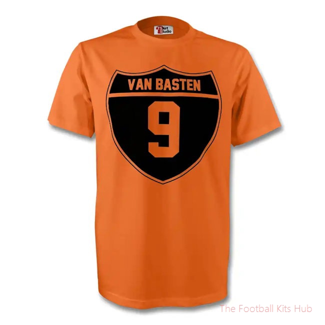 Marco Van Basten Holland Crest Tee (orange)
