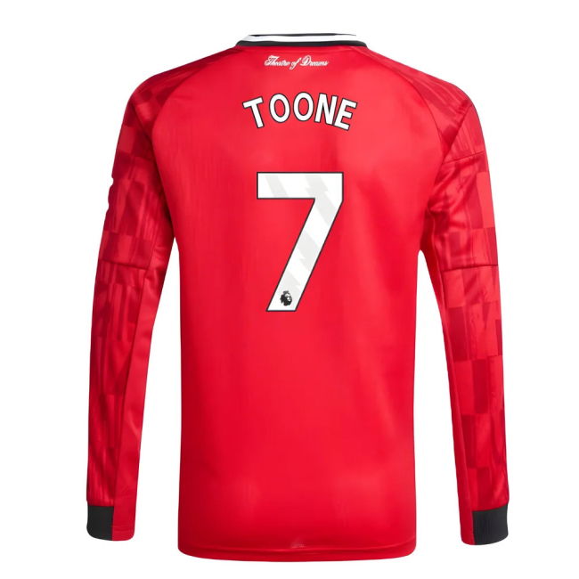2025-2026 Modern Man Utd Home Jersey #4