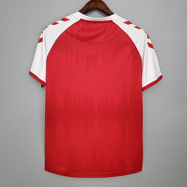 Denmark Soccer Shirt Euro 2020 Home Red Soccer Jersey - Official