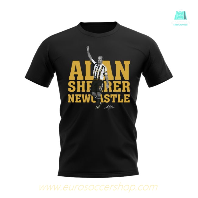 Alan Shearer Newcastle Player Tee (Black)