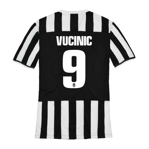 13-14 Juventus 9 Vucinic Home Jersey Shirt - Official Replica 1611