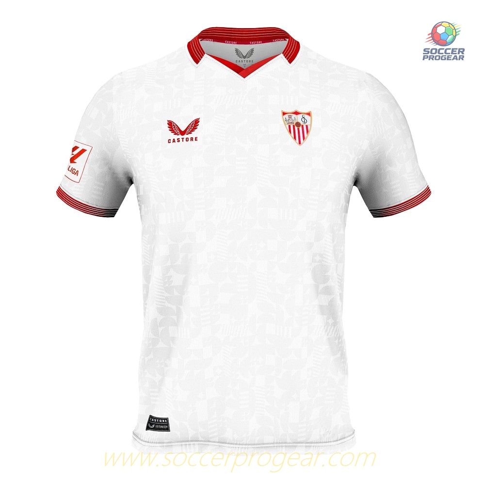 Sevilla FC Home Match Football Shirt 2023 2024