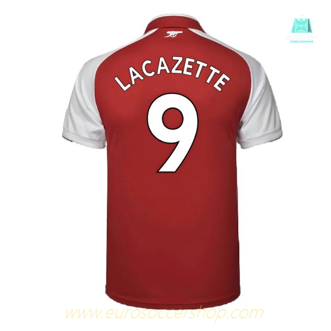 Arsenal 17/18 Home Football Shirt Adult Size XS ((Excellent) XS) (Lacazette 9)
