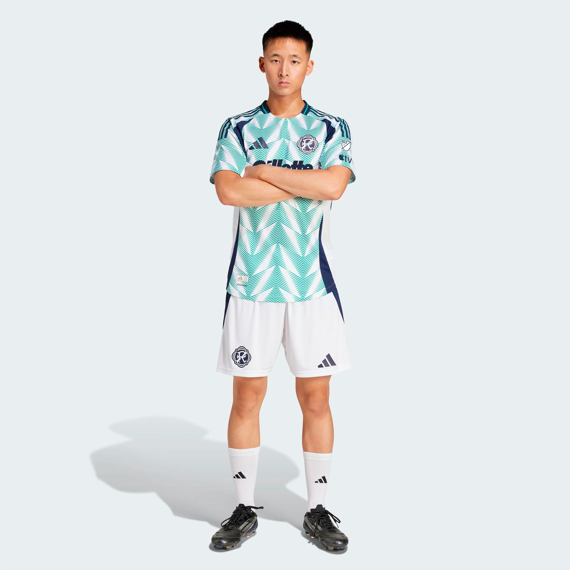 [JED] New England Revolution 2025 Eastern White Pine x Flag of New England Authentic Jersey - White