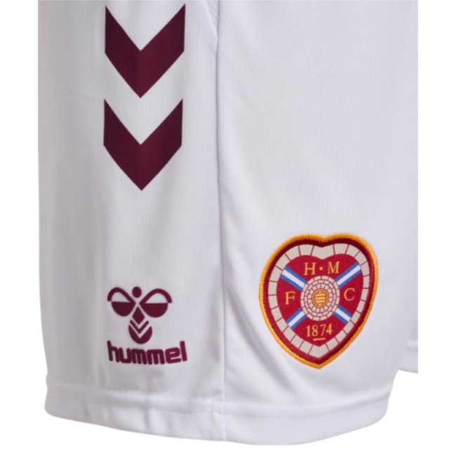 [DDJ] 2026-2027 Hearts Home Shorts (White)