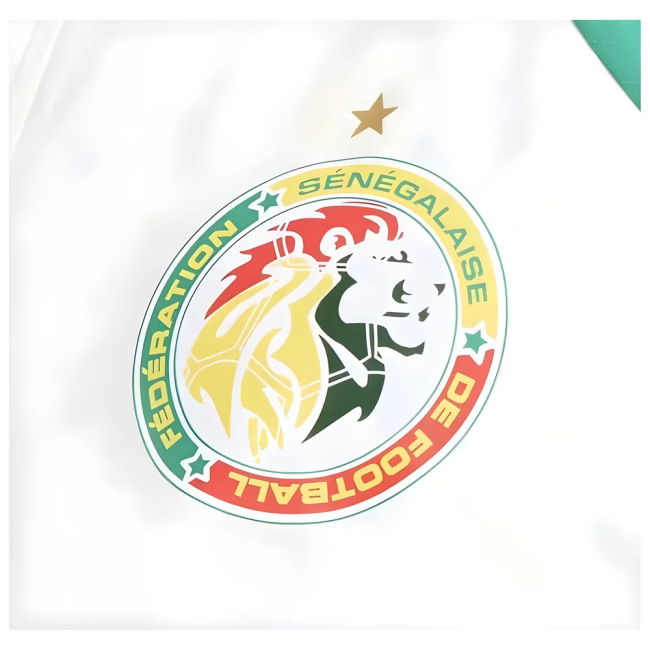 2024-2025 Senegal Prematch Woven Jacket (White)