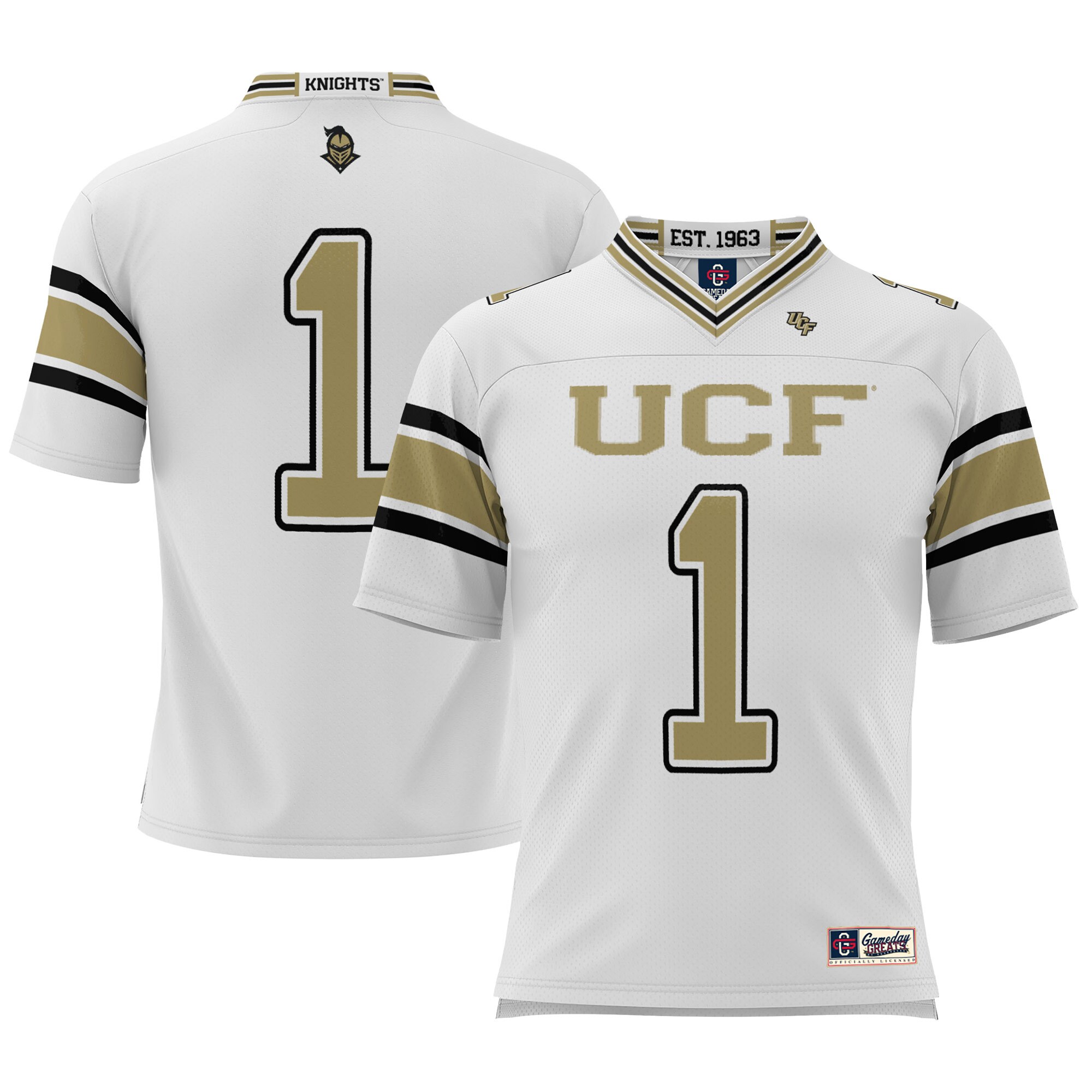 [NJP] UCF Knights GameDay Greats Youth Football Jersey - White