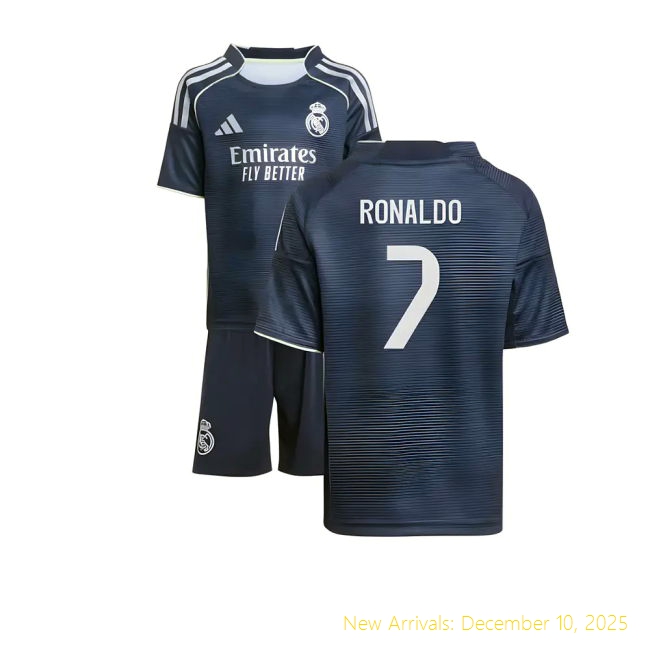 Real Madrid Away - Ronaldo #cr7 Legacy - Soft Cotton - Supporter