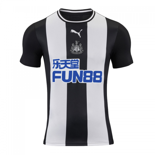 Comfort Fit Newcastle United Home 2019-20 Soccer Jersey Shirt