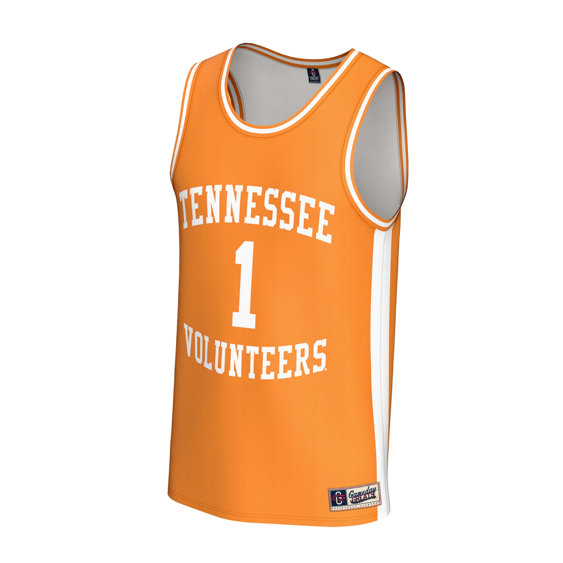 [DDG] Tennessee Volunteers GameDay Greats Unisex Lightweight Men's Basketball Fashion Jersey - Tennessee Orange