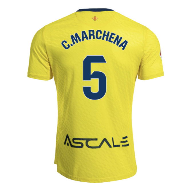 2025-2026 Villarreal Home Shirt (C.Marchena 5) | Collector's Item